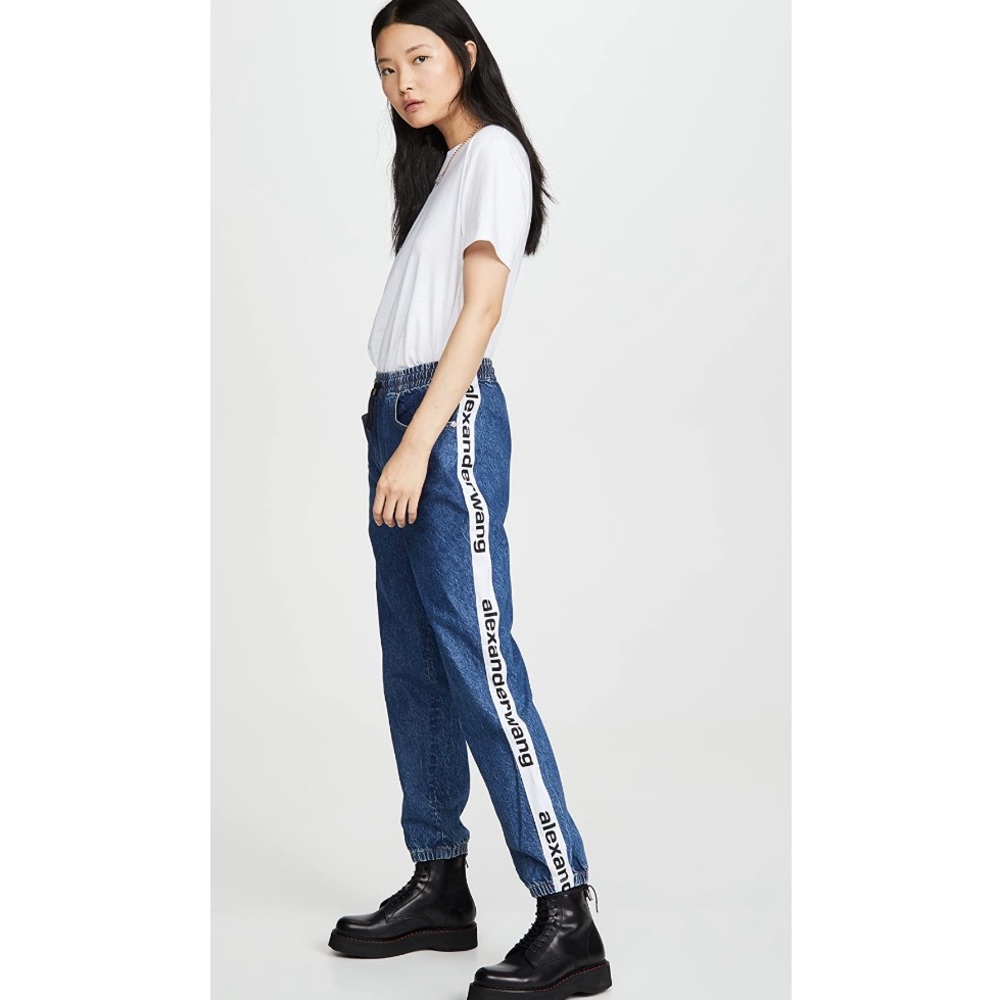 Alexander Wang Logo Jogger Track Pants